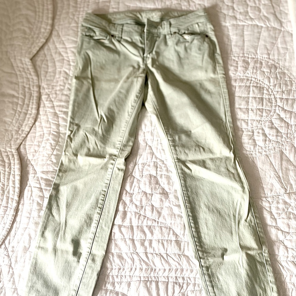 The Limited 917 Denim in Mint Green